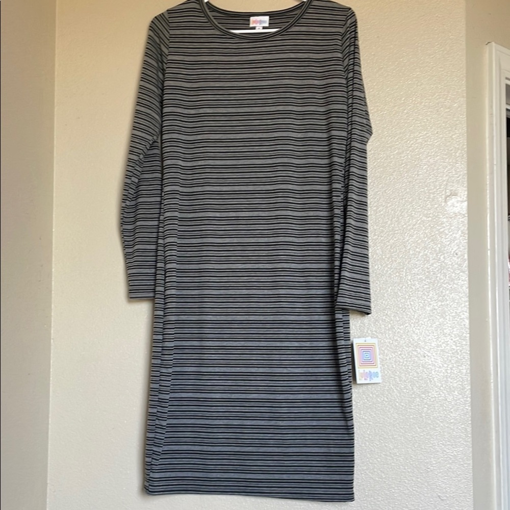 NWT Debbie Lularoe Striped‎ Dress